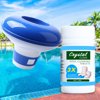Chlorine Floater, Floating Chlorine Dispenser with 180G Chlorine Tablets